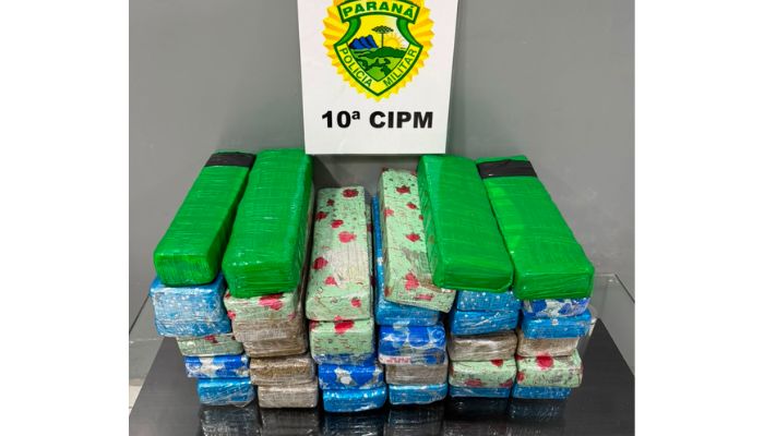 Laranjeiras - ROTAM apreende mais de 20kh de drogas em bagagem